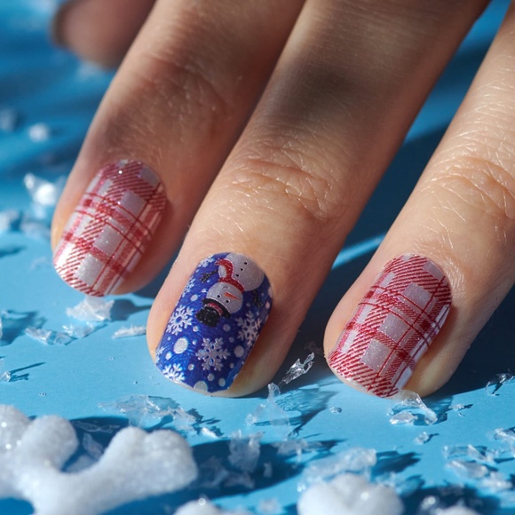 Snowman's Land  💅✨ Color STREET NEW Sealed - Long Lasting Nail Polish Strips - Picture 1 of 2